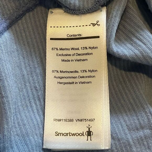 Smartwool Ultralight Tee Women’s Gray Size Small - Picture 5 of 7